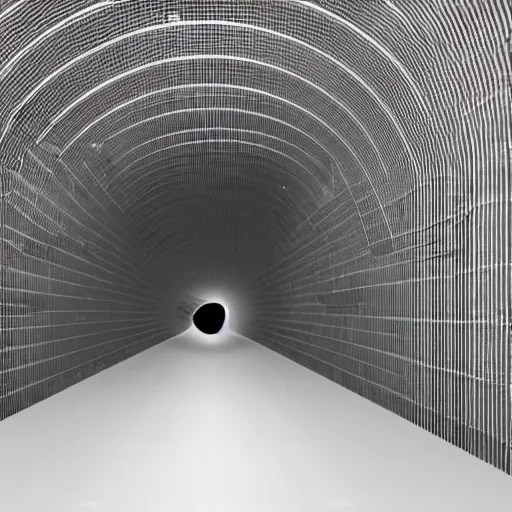 cctv footage of government facility hallway distorted Stable