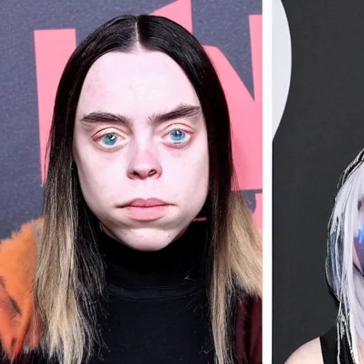 willem dafoe and billie eilish have a daughter Stable Diffusion