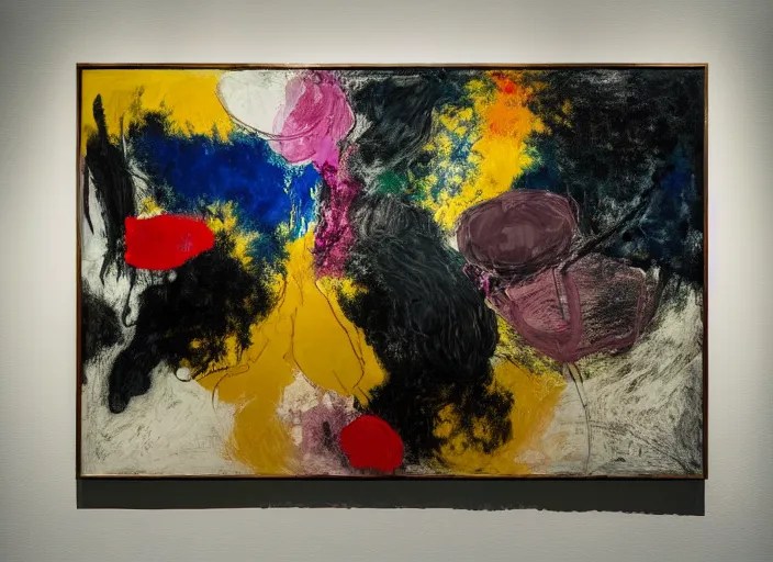 abstract painting, vincent lefevre and hernan bas and Stable