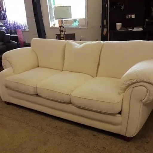 marshmallow melting couch, craigslist photo Stable Diffusion OpenArt