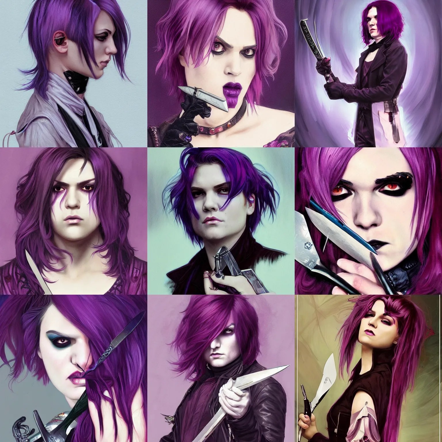 beautiful aesthetic gerard way revenge era 2005 emo Stable Diffusion