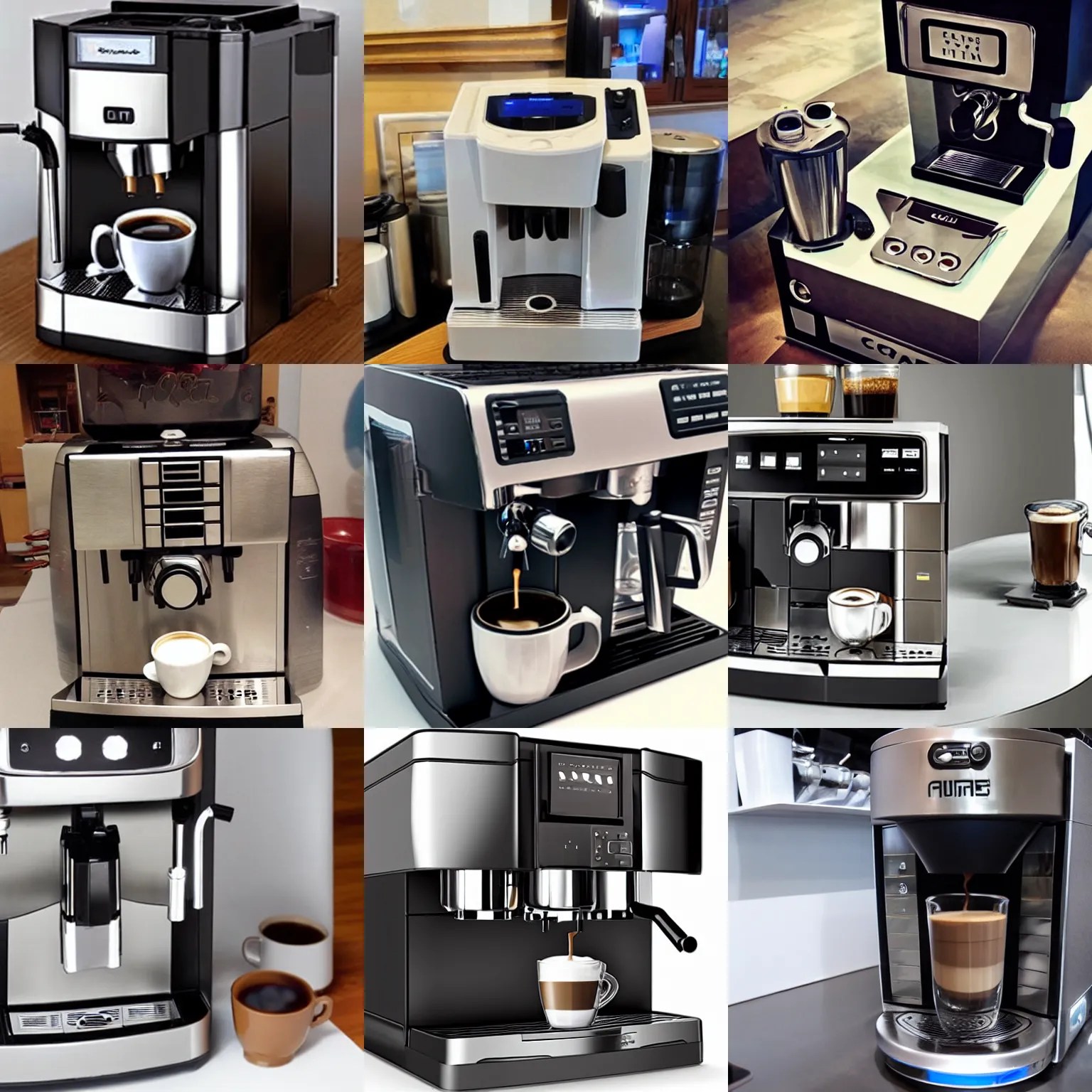 a coffee machine autobot Stable Diffusion OpenArt