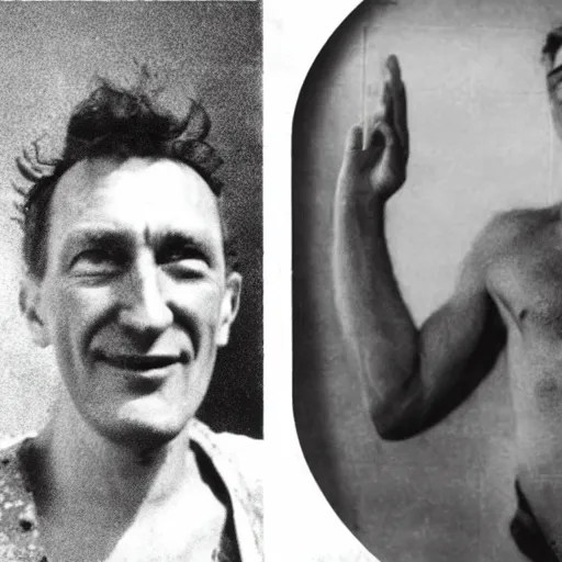 3 5 mm photo of neville goddard as god, old photo Stable Diffusion