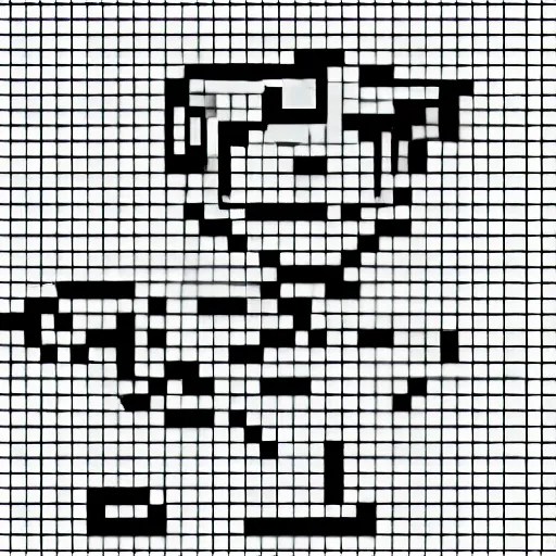 ascii art of a cat with a machine gun Stable Diffusion