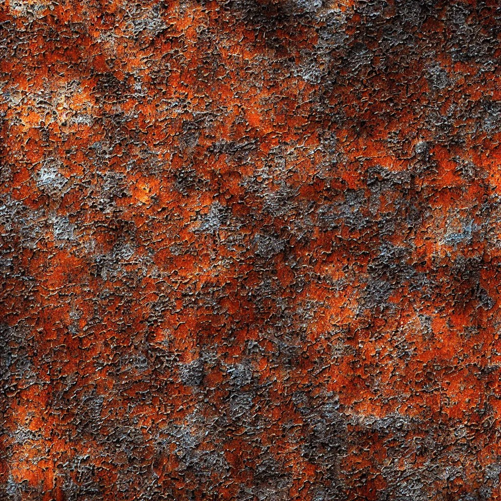 Rusted metal texture, highly detailed, 4k Stable Diffusion