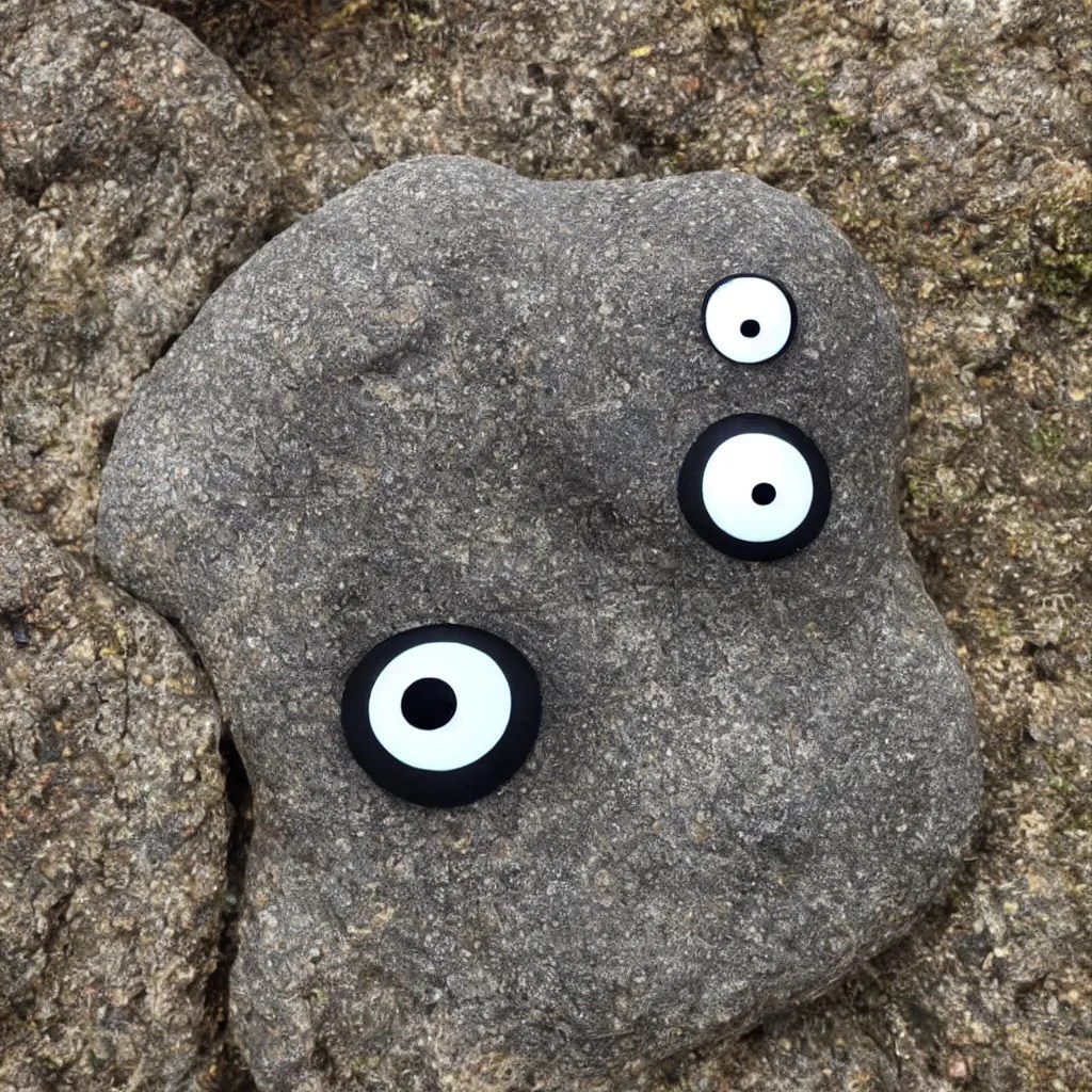 a rock with googly eyes Stable Diffusion OpenArt