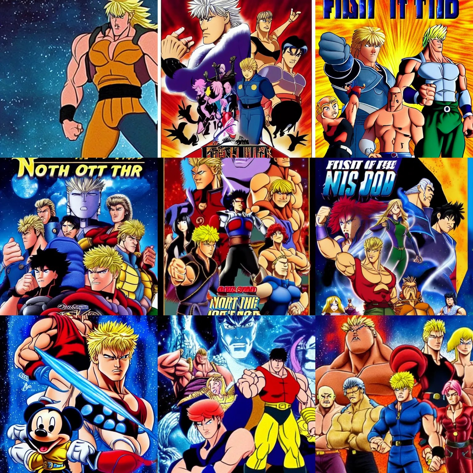 Disney's Fist of the North Star Stable Diffusion OpenArt