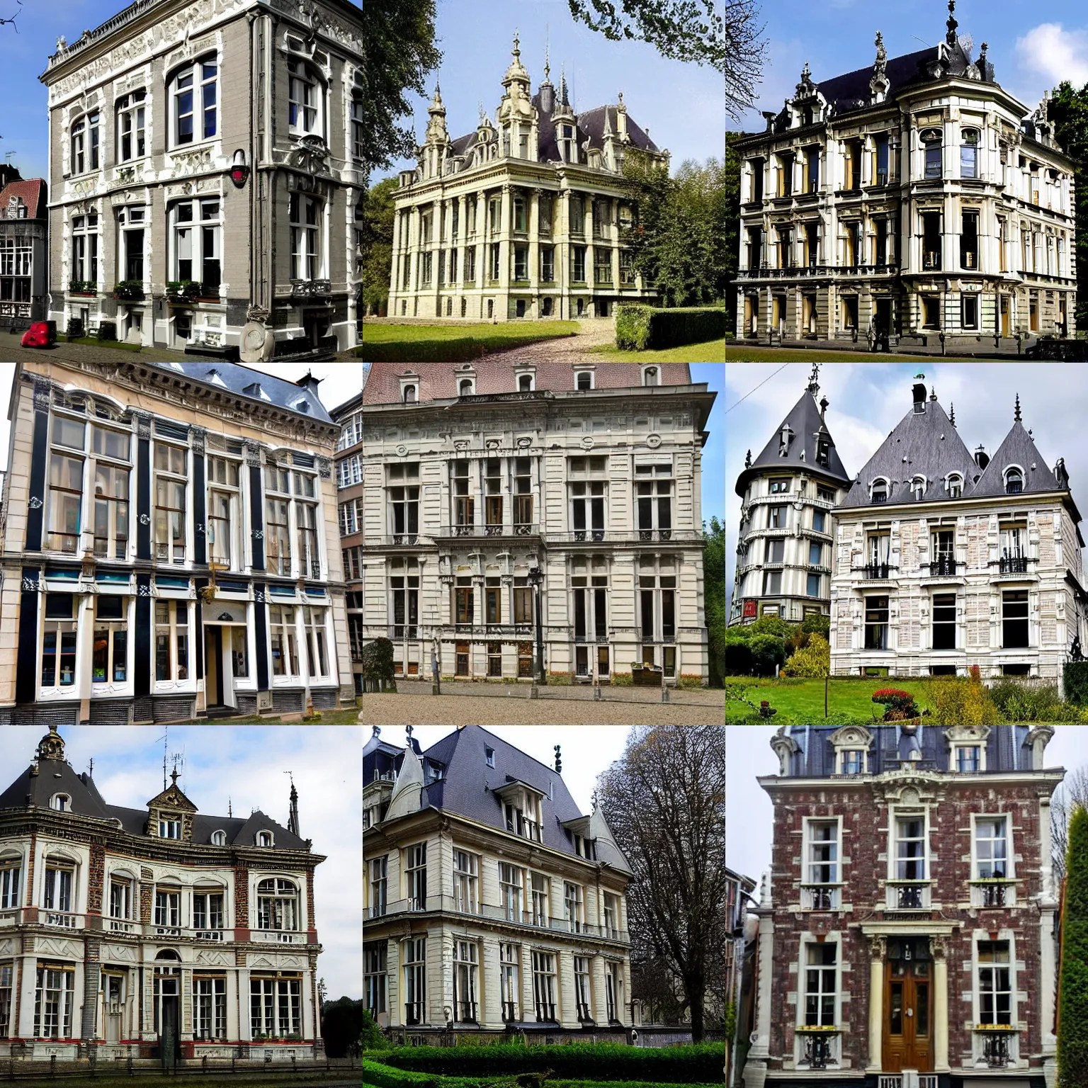 belle epoque house belgium Stable Diffusion OpenArt