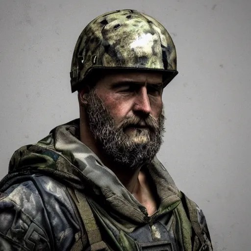 dramatic painting of zeus as a tarkov character, Stable Diffusion OpenArt