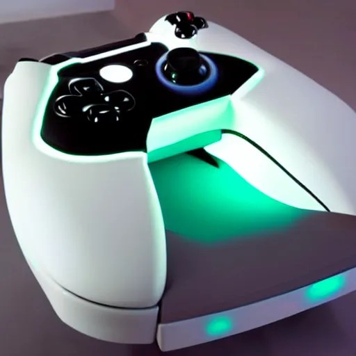 xbox toilet seat with rgb lights Stable Diffusion