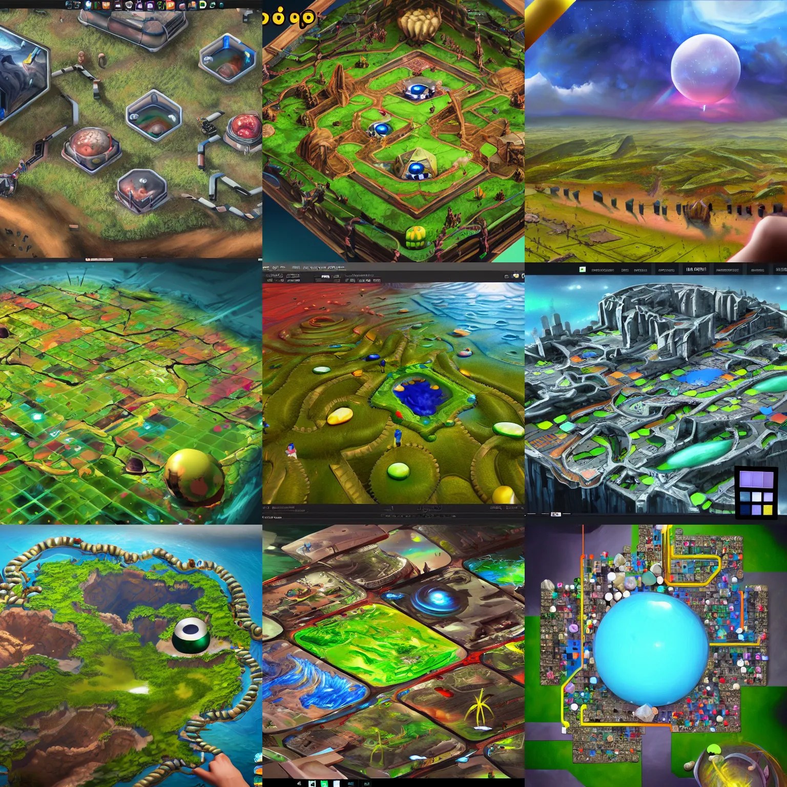 screenshot of agar. io, realistic painting, high Stable Diffusion