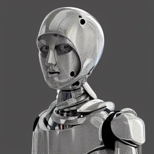 A male humanoid robot, lot of details, 4k Stable Diffusion OpenArt