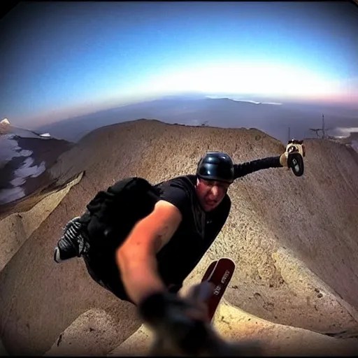 epic award winning gopro extreme sports photography Stable Diffusion