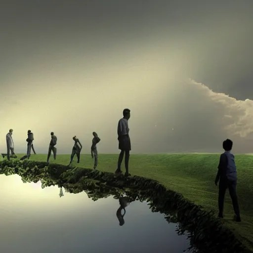 what human dreams would look like if we could remember Stable