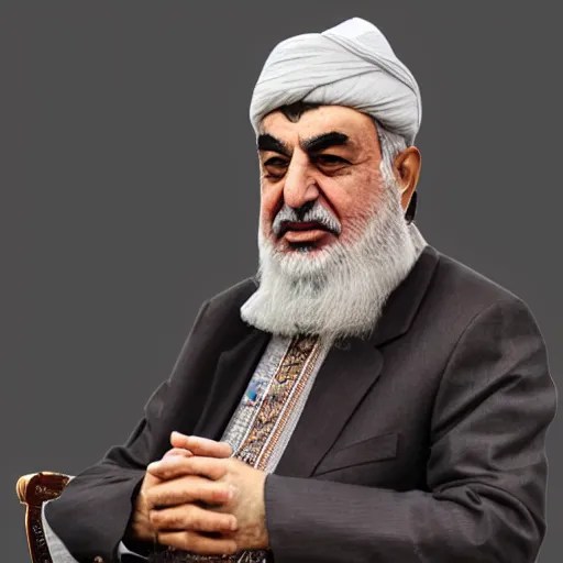Kurdish leader Qazi Muhammad, President of Republic of Stable