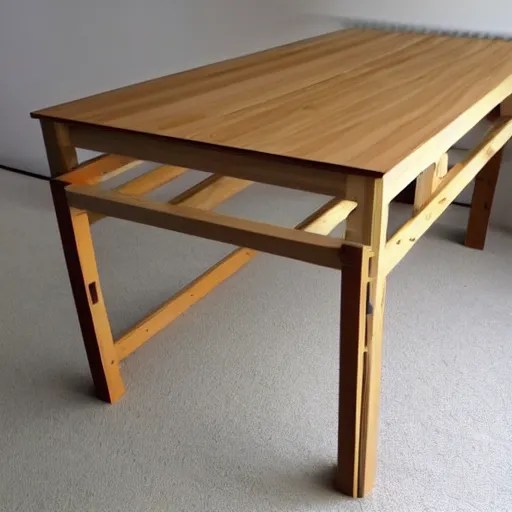the best ikea instruction for how to build a table Stable Diffusion