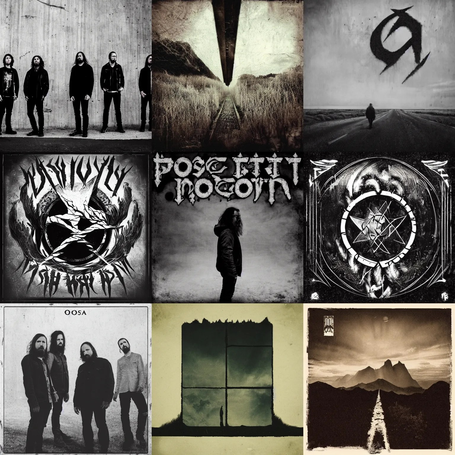 post metal album cover Stable Diffusion OpenArt