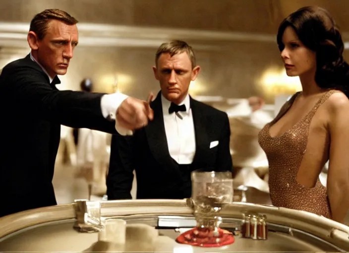 scene from the 2 0 0 6 james bond film casino royale Stable Diffusion
