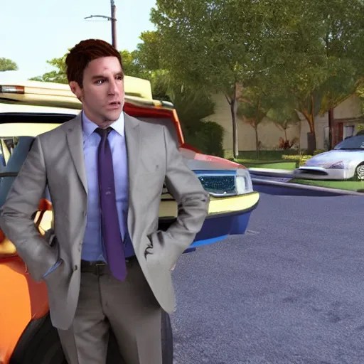 link as a shady car salesman tricking an unsuspecting Stable