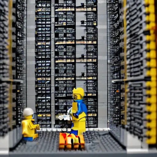 lego data center ( eos 5 ds r, iso 1 0 0, f / 8, 1 / 1 Stable Diffusion