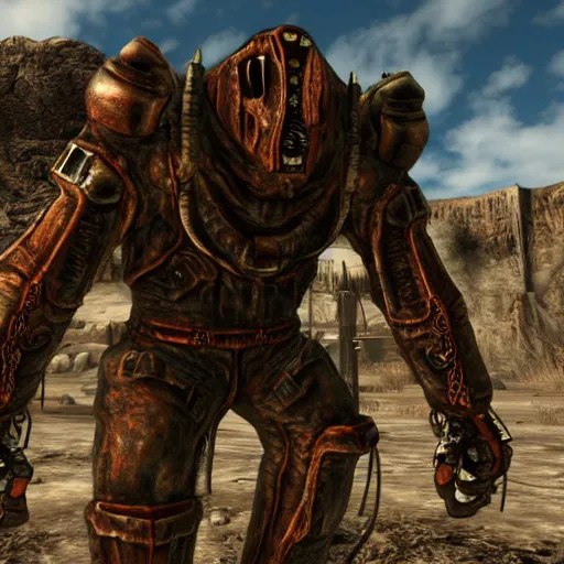 a monster from fallout new vegas Stable Diffusion