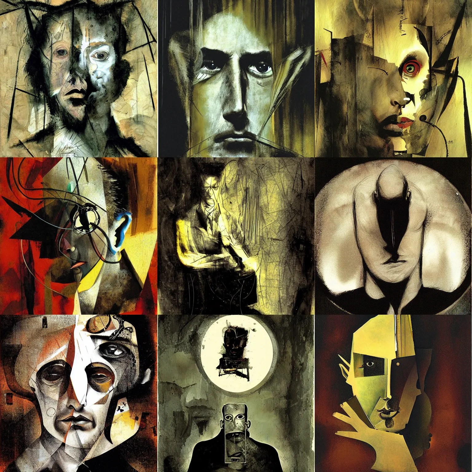 self portrait, by dave mckean Stable Diffusion OpenArt