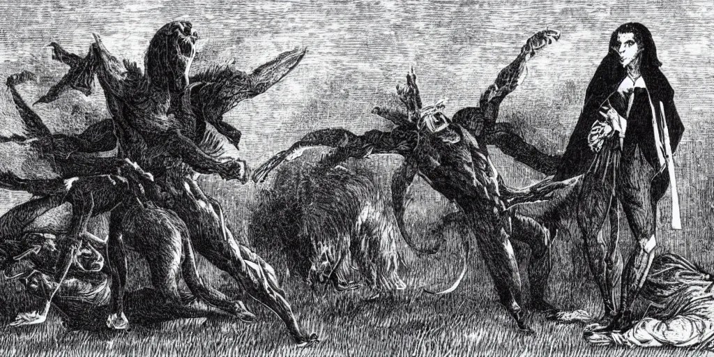 the vampire beast of bladenboro Stable Diffusion OpenArt