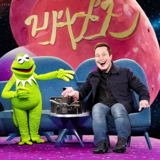 muppets pigs in space with elon musk Stable Diffusion OpenArt
