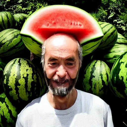 a man with a watermelon head by bana, benedick, Stable Diffusion OpenArt