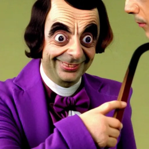 mr bean as willy wonka Stable Diffusion