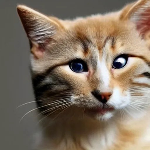 Cute cat dog hybrids created by Russian scientists Stable Diffusion