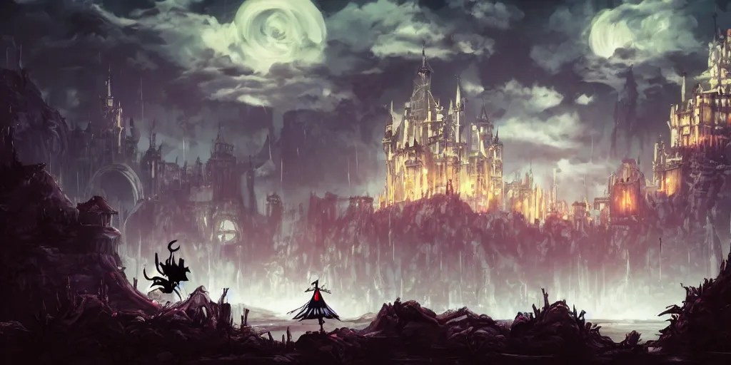 Castlevania SOTN, hollow knight, Portraiting a Stable Diffusion