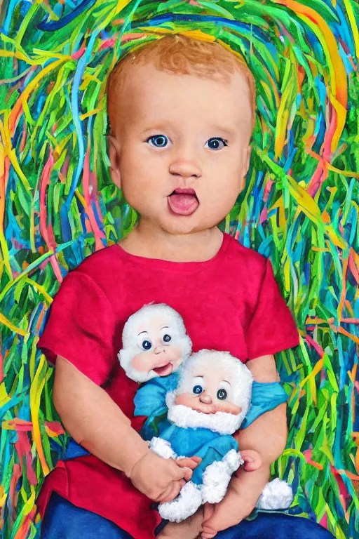 Baby Einstein Portrait Stable Diffusion OpenArt