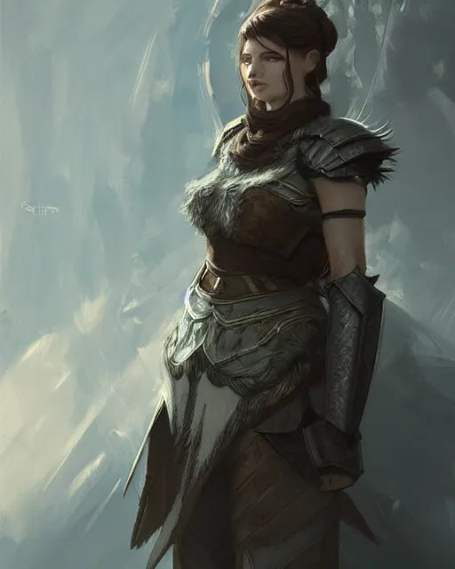 housecarl lydia from skyrim in battle attire, Stable Diffusion OpenArt