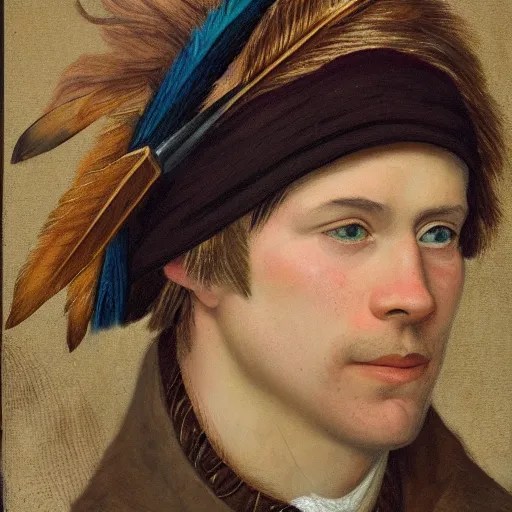 a portrait of a Scottish laird, wearing a with Stable Diffusion