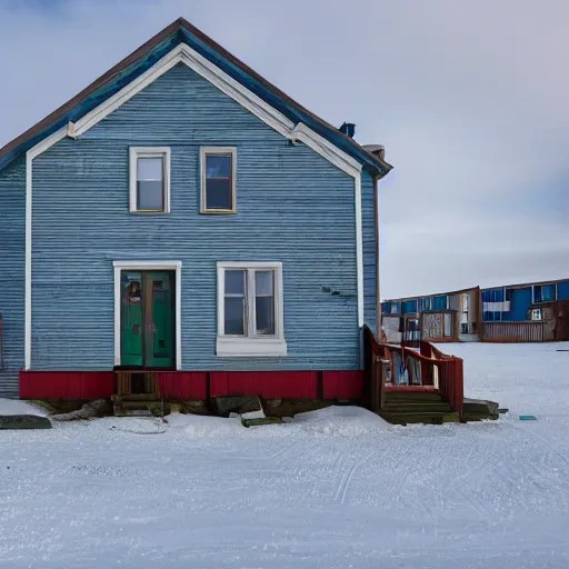 avant garde residential property in nome, alaska. Stable Diffusion