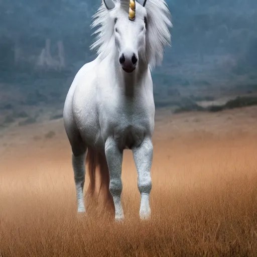 real photograph of an unicorn in the wild national Stable Diffusion