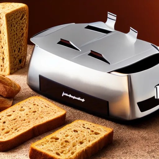 a concept toaster, with bread in the Stable Diffusion OpenArt