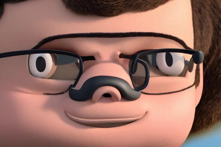 a close up photo of carl wheezer, 8 k, photorealistic Stable