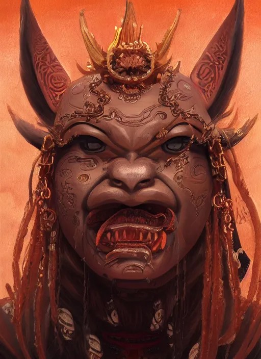 a beautiful detailed oil on copper art illustration of Stable Diffusion