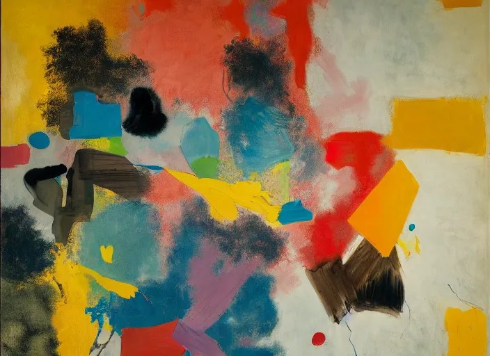 abstract painting, vincent lefevre and hernan bas and Stable