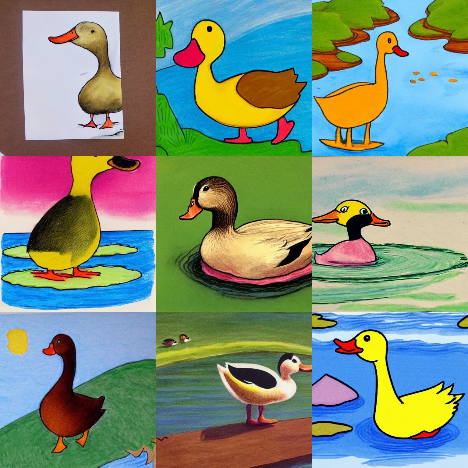 Update 162+ pond drawing for kids super hot nanoginkgobiloba.vn