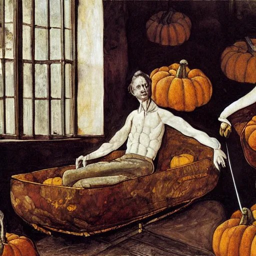 a beautiful painting of william huxley and thomas Stable Diffusion