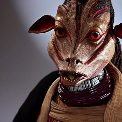 a shakespearian jar jar binks Stable Diffusion OpenArt