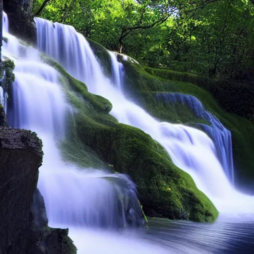 Reverse Gravity, Waterfall, realistic, 4k Stable Diffusion OpenArt