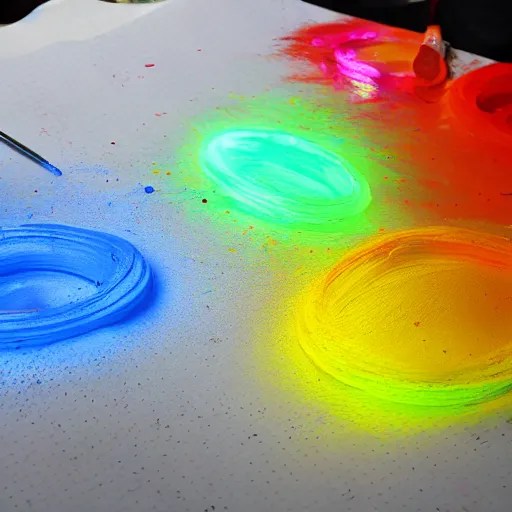 luminous paint colors Stable Diffusion OpenArt
