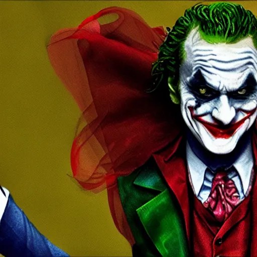 the joker in a tutu, high definition, photorealistic, Stable