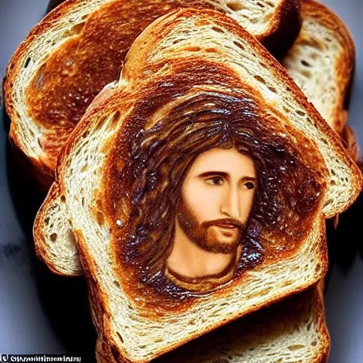 imagine a piece of toast with a jesus burned into the Stable