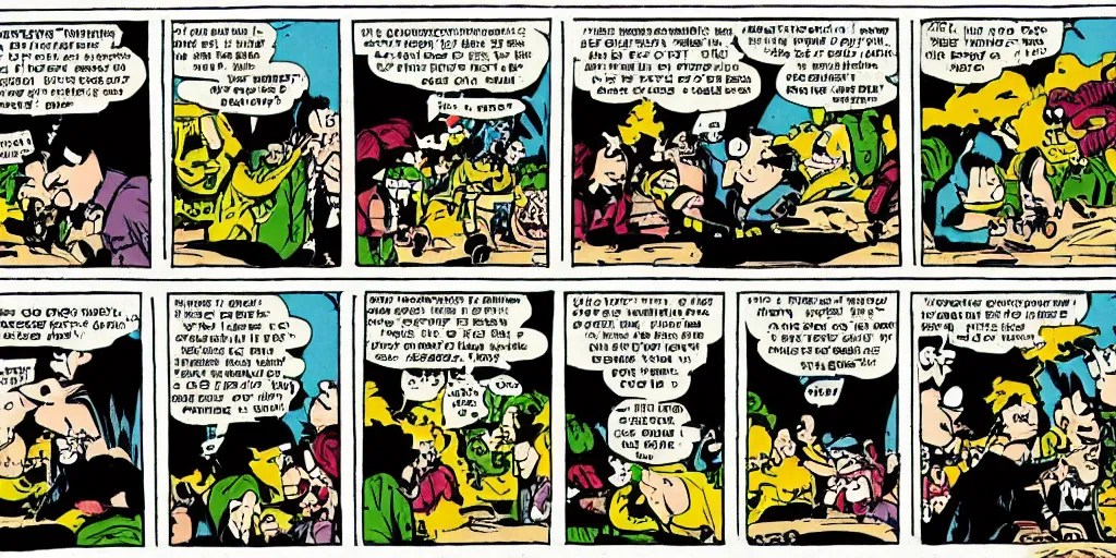 the best comic strip ever written Stable Diffusion OpenArt