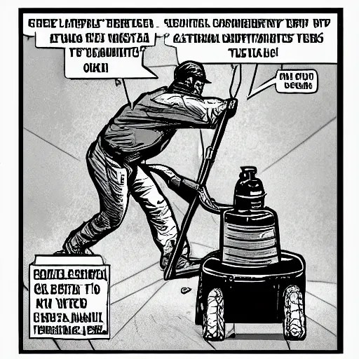 political cartoon janitor sweeping congressmen into a Stable Diffusion OpenArt